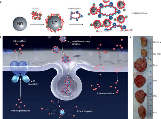 Nanodiamonds, the next imaging materials in MRI Systems